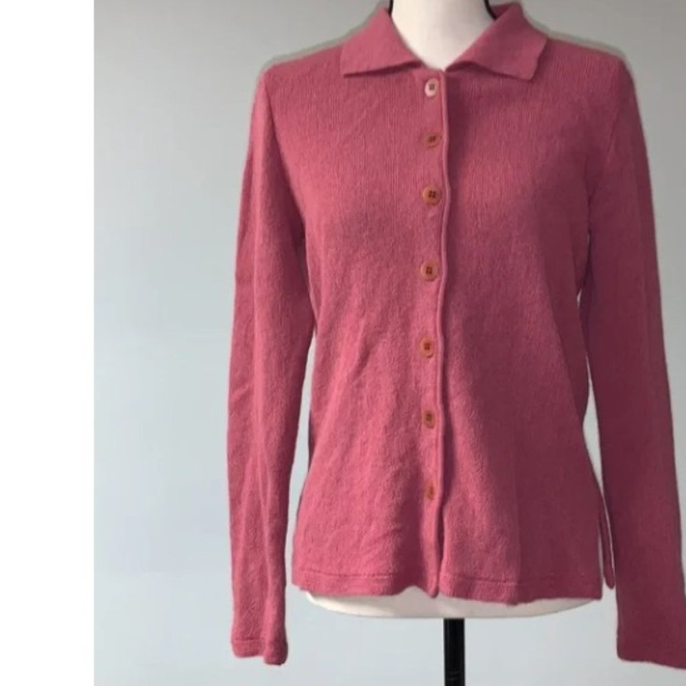 Peruvian Connection Button-Front Alpaca Shirt - M… - image 1